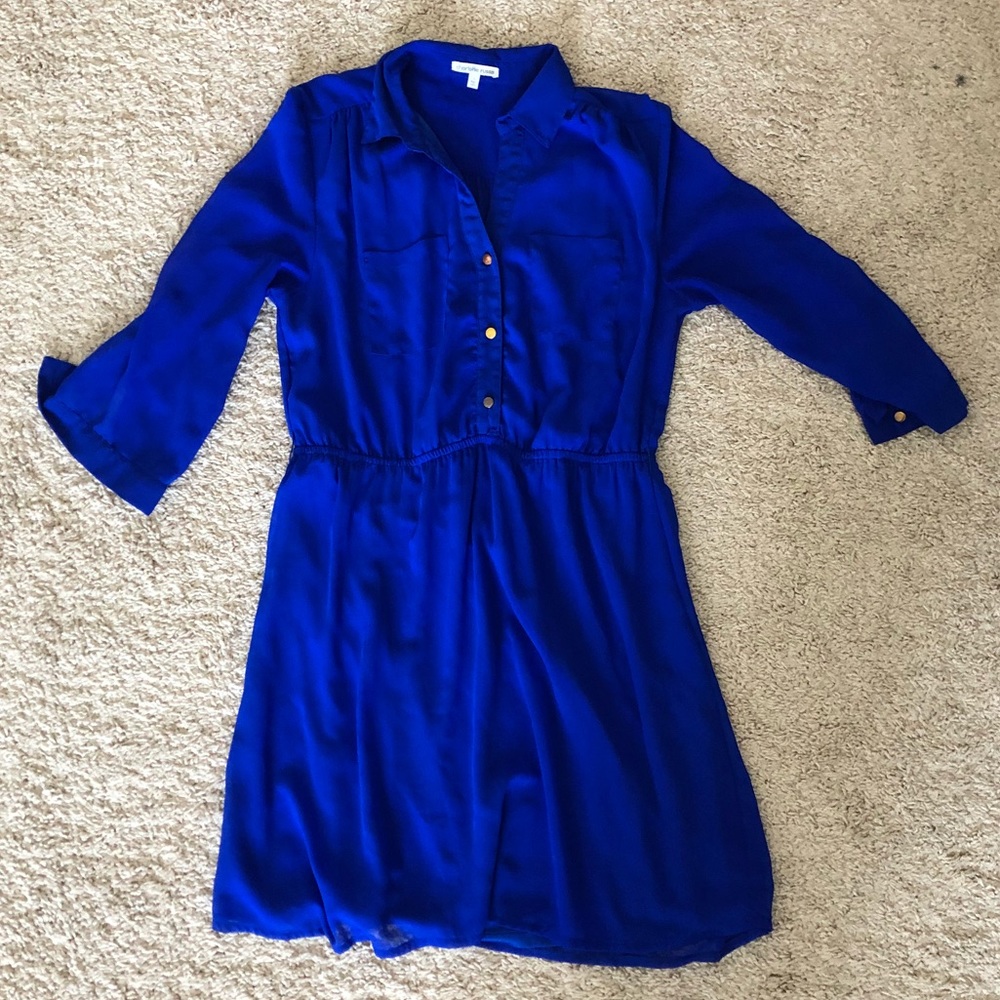Royal Blue Mini Dress
